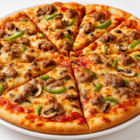 BBQ Chicken/Beef Pizza