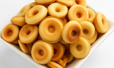 Baked Ring Doughnuts (4 Pieces)