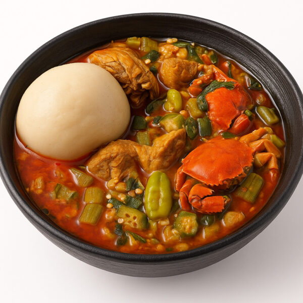 Banku with Soup