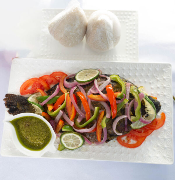 Banku with Grilled Tilapia - Image 5