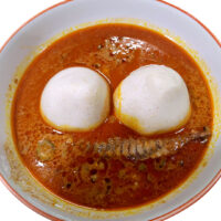 Banku with Groundnut Soup & Tuna