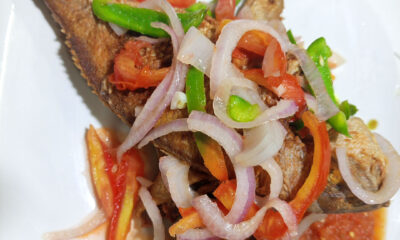 Fried Red Fish with Pepper