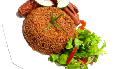 Jollof Rice with Sausage