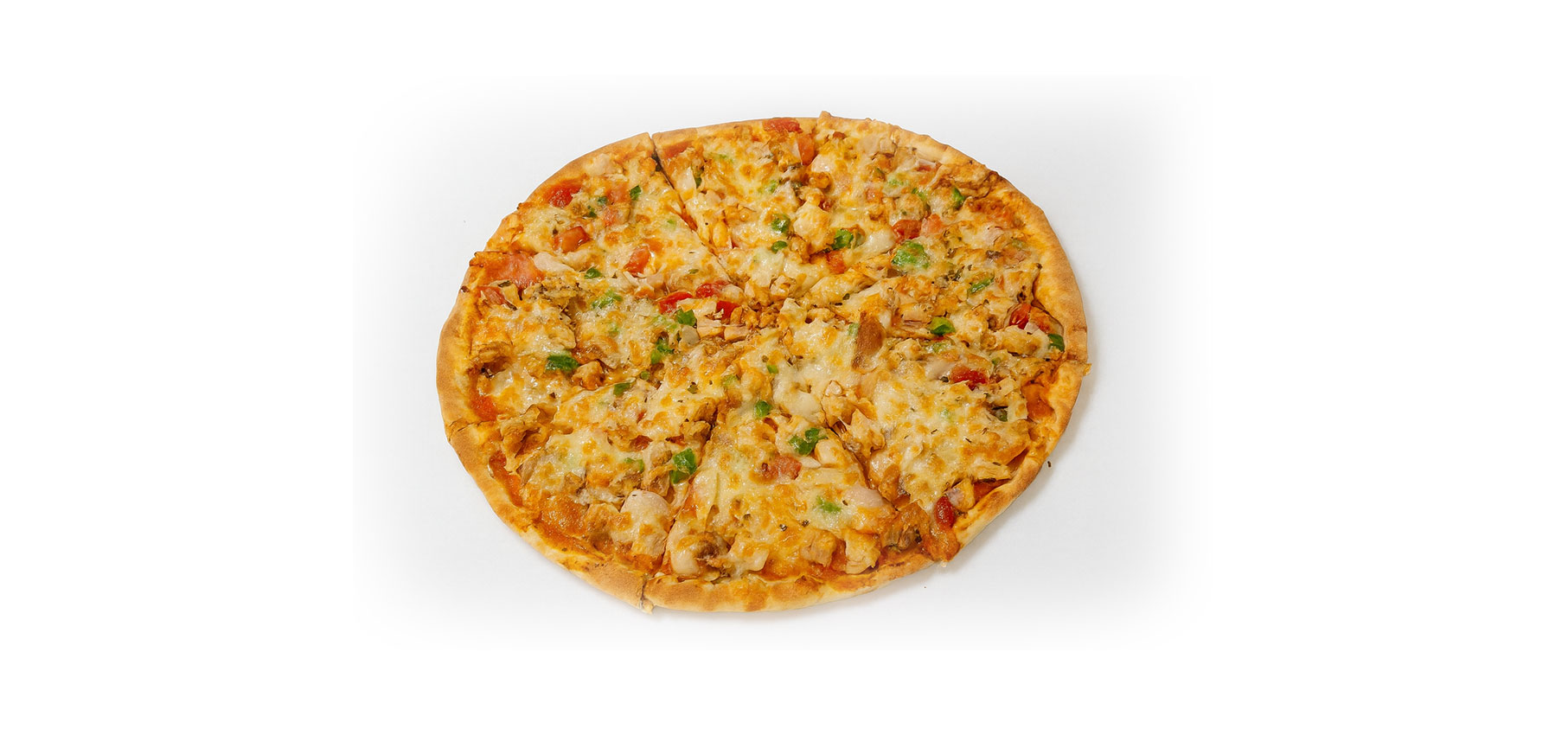 Loaded Chicken Pizza