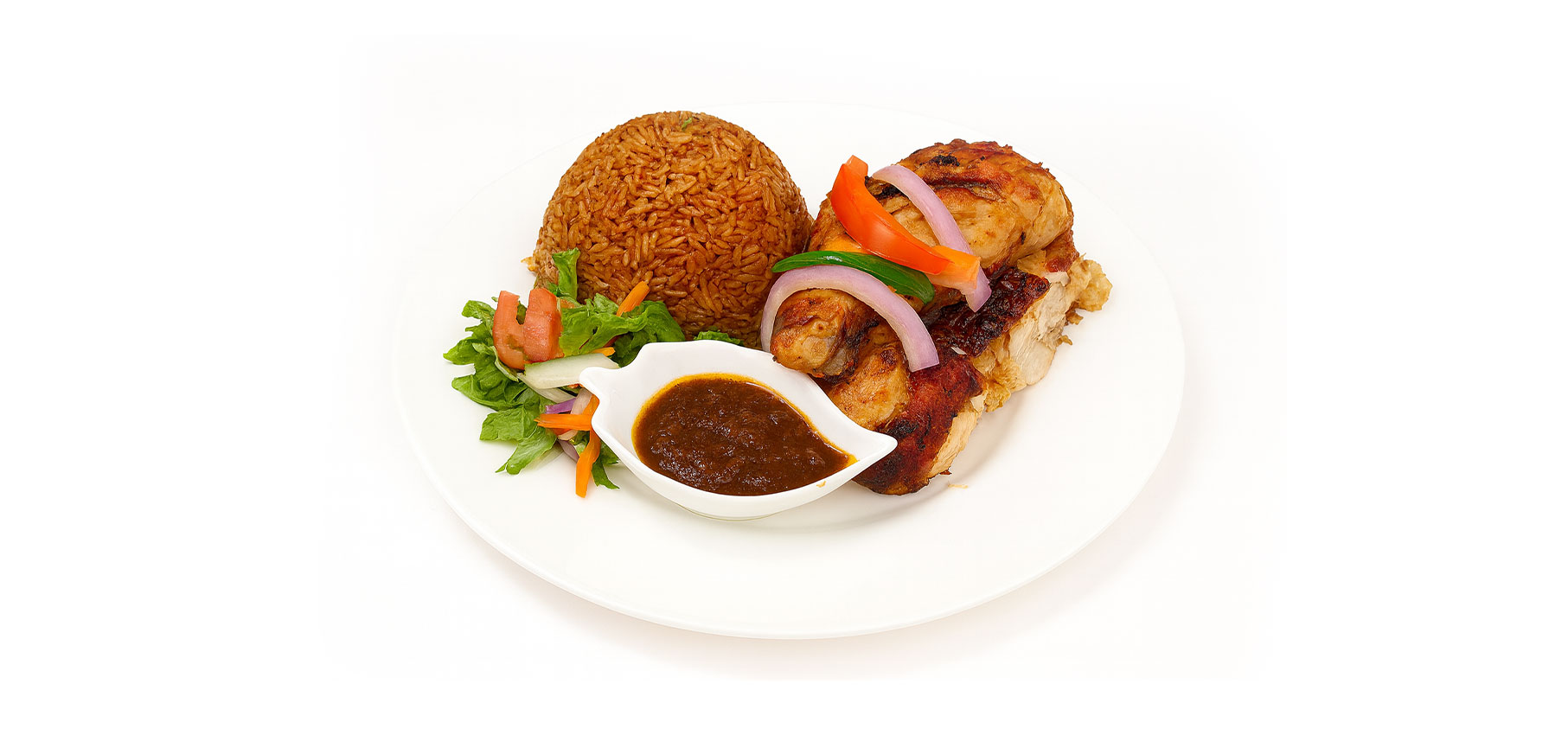 Fried Rice, Grilled Chicken