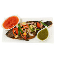Banku with Grilled Tilapia